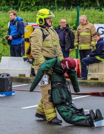 Welsh firefighter challenge